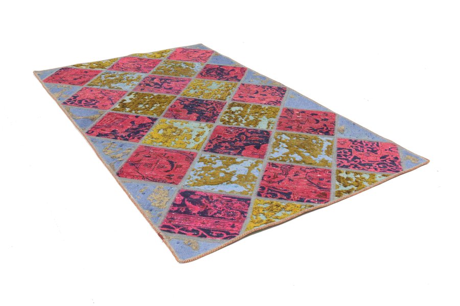 Patchwork Perzisch Tapijt 225x125 - Afbeelding 1