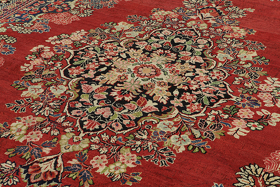 Sultanabad - Antique Perzisch Tapijt 428x318 - Afbeelding 8