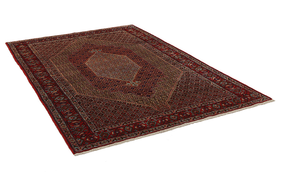 Senneh - Kurdi Perzisch Tapijt 300x195 - Afbeelding 1