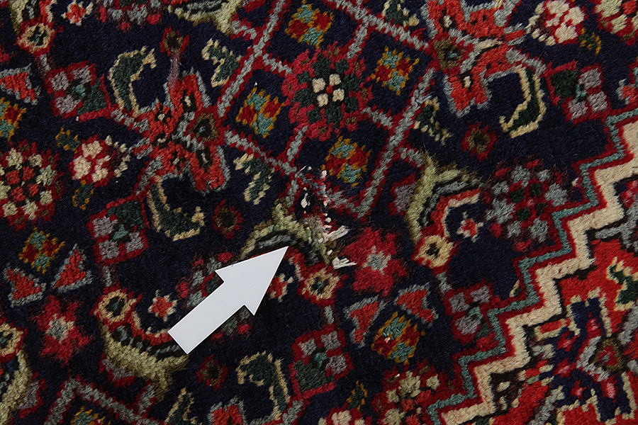 Senneh - Kurdi Perzisch Tapijt 388x306 - Afbeelding 8