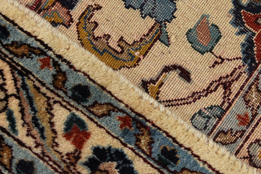 Kashan Perzisch Tapijt 386x298 - Afbeelding 5