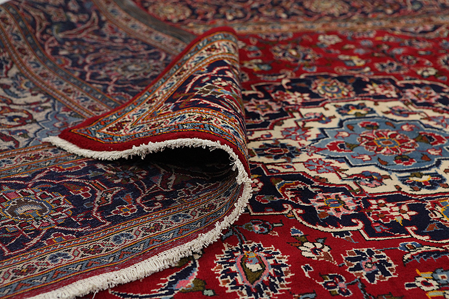 Kashan Perzisch Tapijt 312x208 - Afbeelding 4