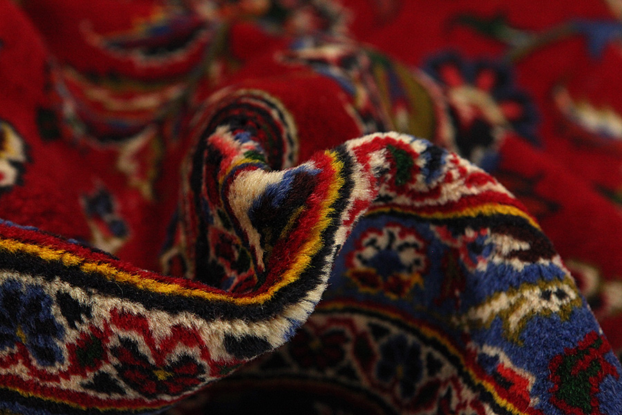 Kashan Perzisch Tapijt 396x292 - Afbeelding 6