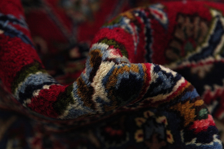 Kashan Perzisch Tapijt 395x297 - Afbeelding 6