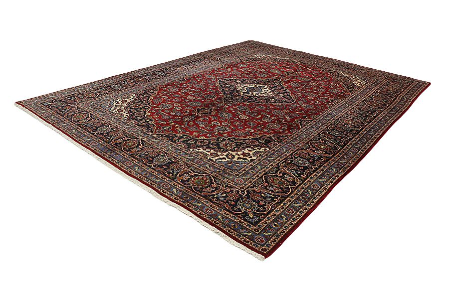 Kashan Perzisch Tapijt 390x294 - Afbeelding 2