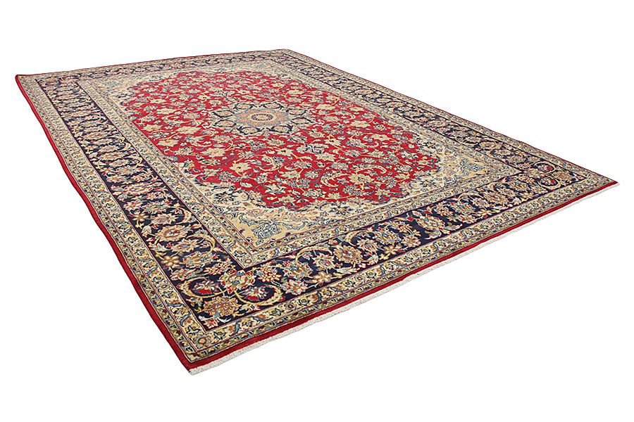 Jozan - Sarouk Perzisch Tapijt 410x308 - Afbeelding 1