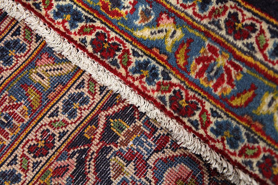 Kashan Perzisch Tapijt 387x275 - Afbeelding 5