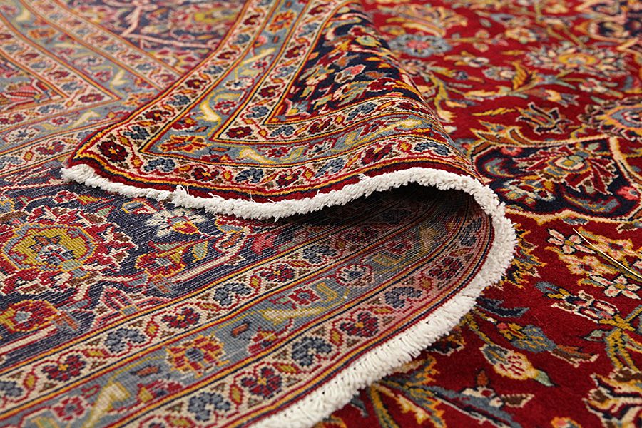 Kashan Perzisch Tapijt 410x295 - Afbeelding 4