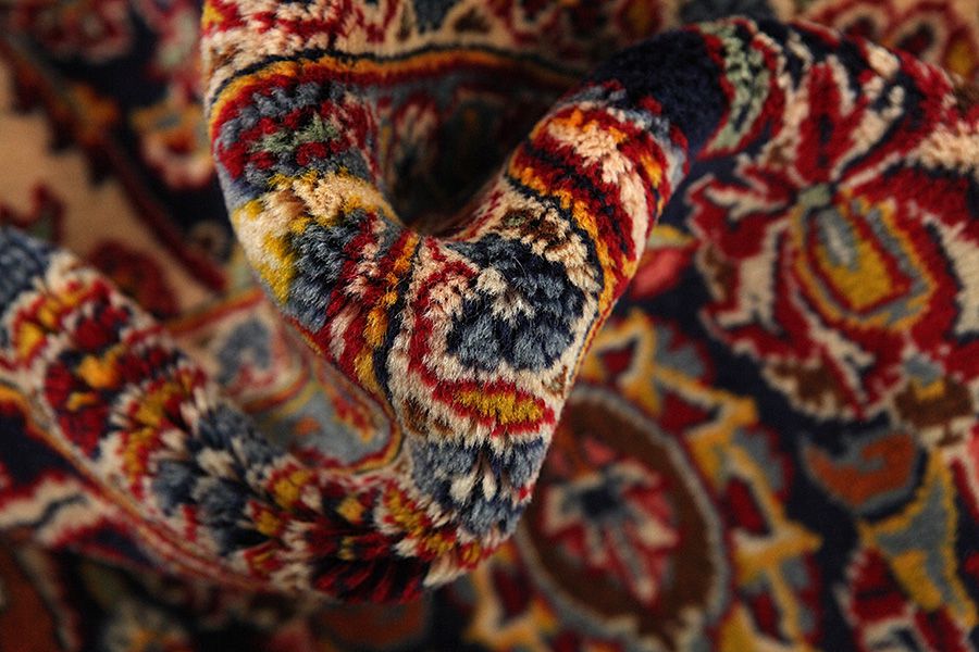 Kashan Perzisch Tapijt 410x295 - Afbeelding 6