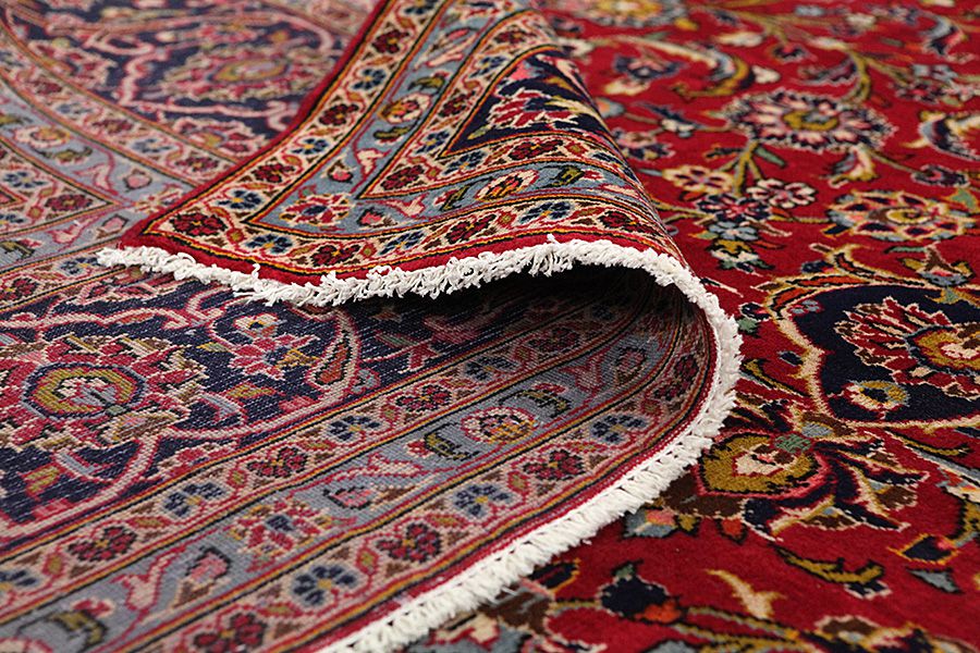 Kashan Perzisch Tapijt 398x290 - Afbeelding 4