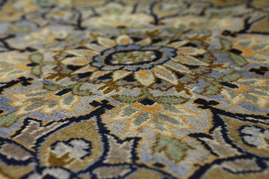 Kashan Perzisch Tapijt 390x290 - Afbeelding 8