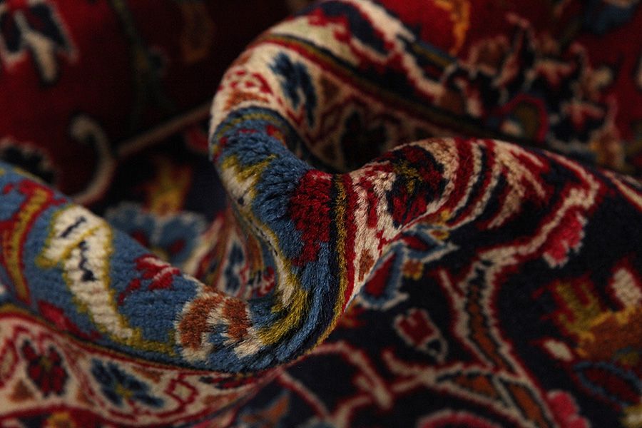 Kashan Perzisch Tapijt 397x295 - Afbeelding 6