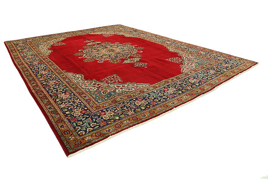 Tabriz Perzisch Tapijt 372x293 - Afbeelding 1