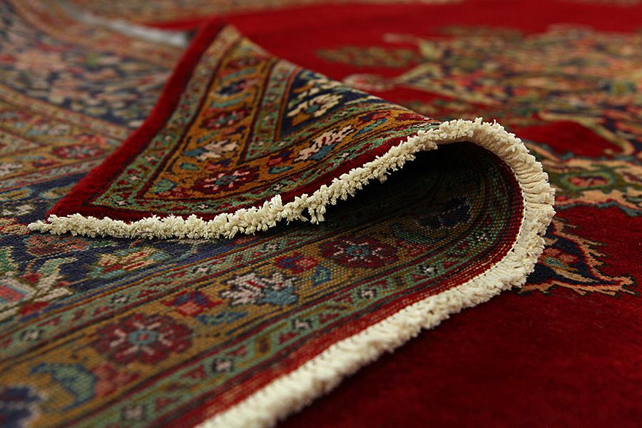 Tabriz Perzisch Tapijt 372x293 - Afbeelding 4