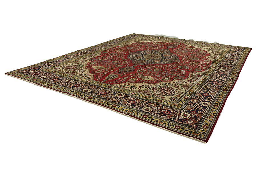 Tabriz Perzisch Tapijt 373x297 - Afbeelding 2