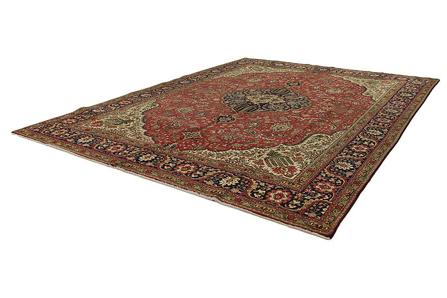 Tabriz Perzisch Tapijt 390x286 - Afbeelding 2