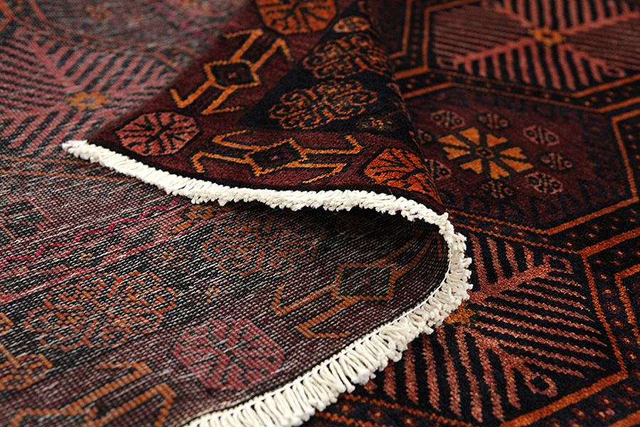 Afshar - Sirjan Perzisch Tapijt 232x135 - Afbeelding 4
