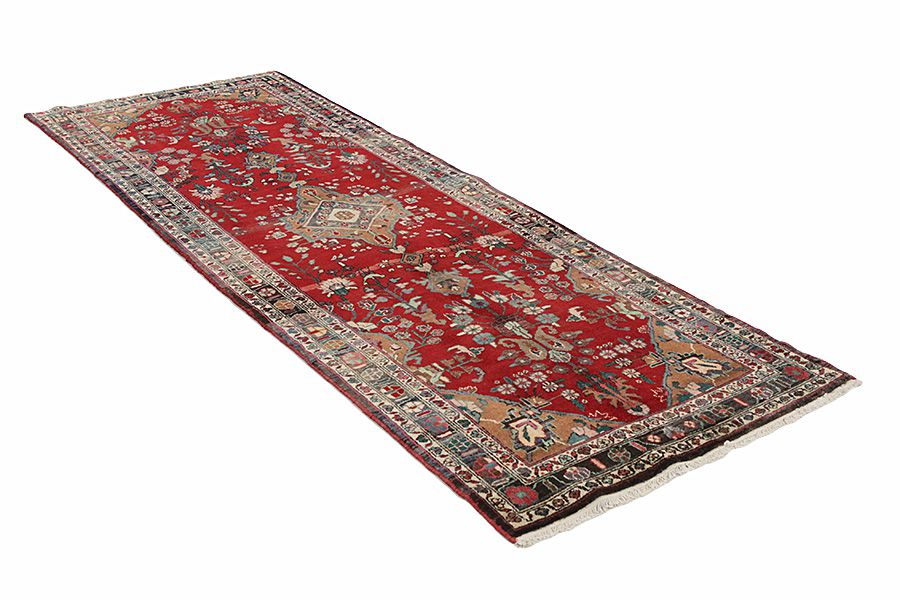 Sarouk - Farahan Perzisch Tapijt 309x107 - Afbeelding 1