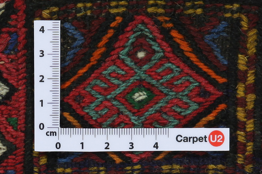 Qashqai - Zadeltas Perzisch Tapijt 49x36 - Afbeelding 3